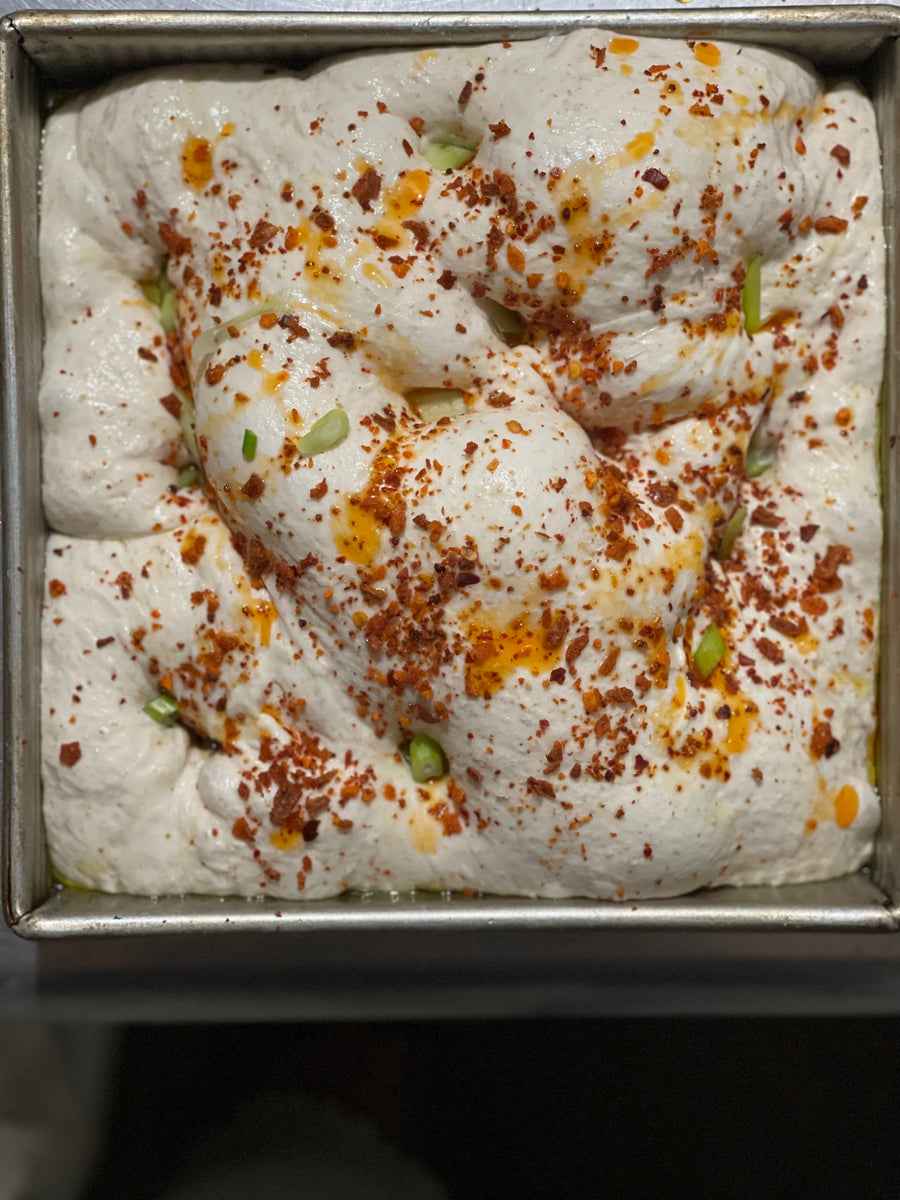 Chili Crisp Focaccia(CF) The Bread Underground LLC